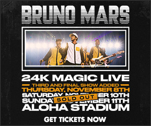 Bruno Mars 24k concert graphic image