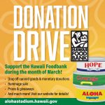 ASSM foodbank social media post - donation drive