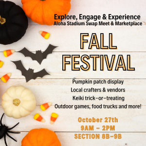 swap meet fall festival poster