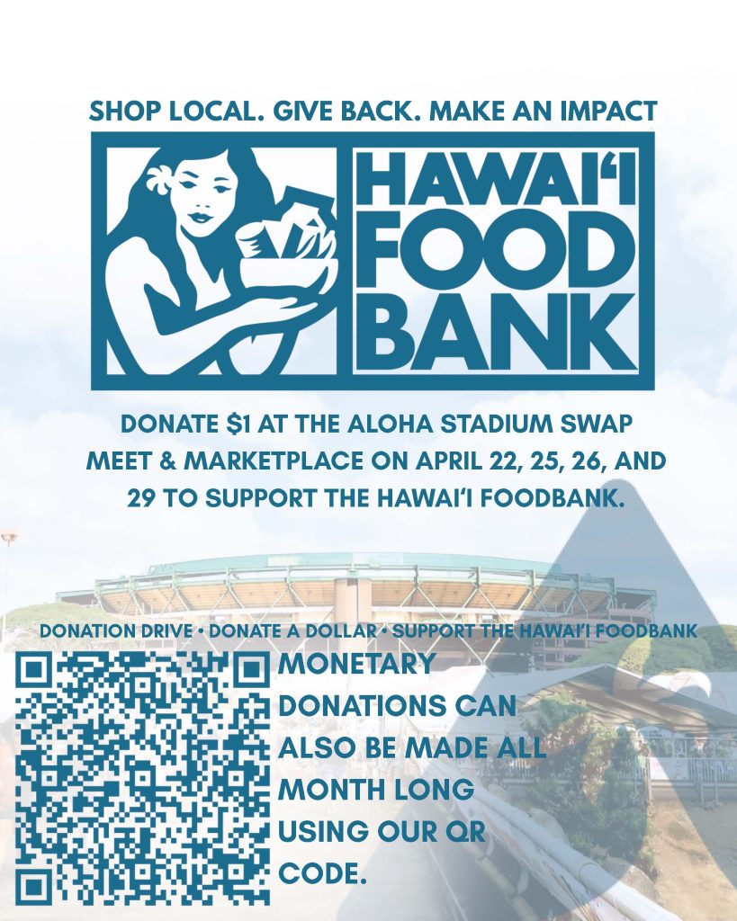 Foodbank - swap meet event flyer 