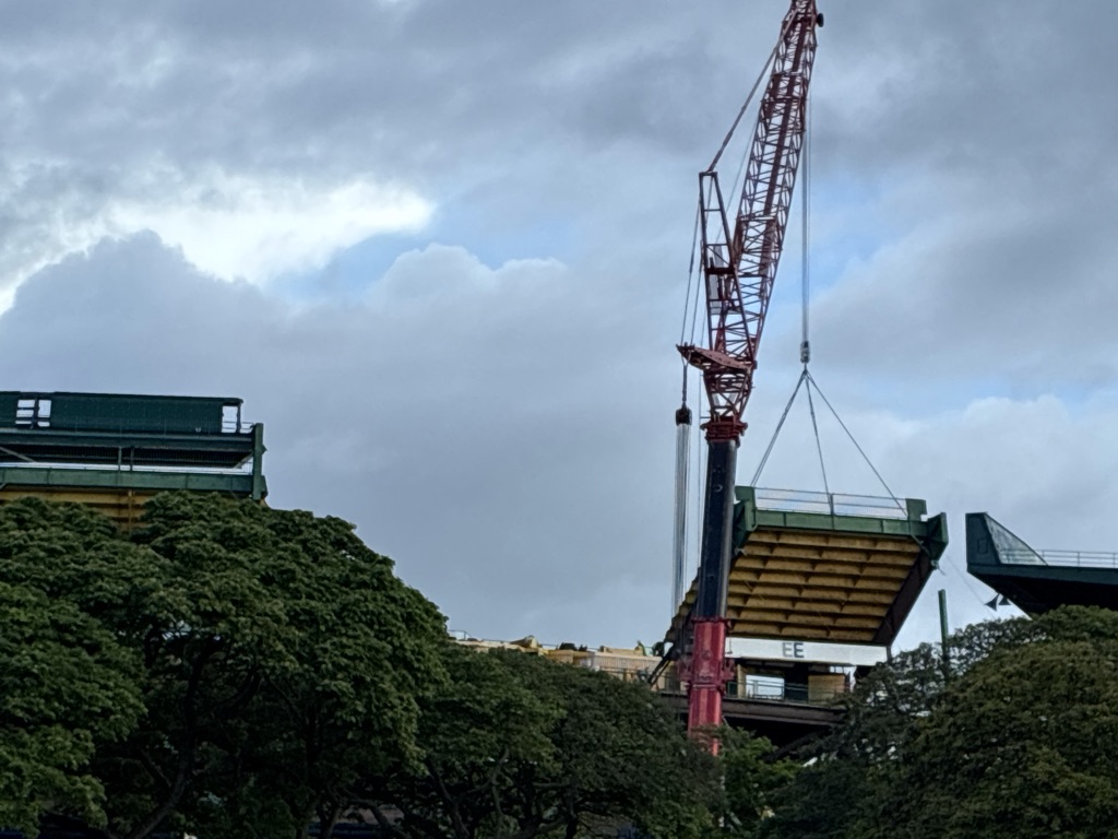 May 15 crane seat removal