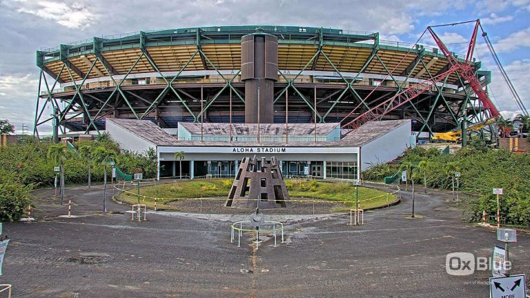 exterior stadium streaming construction image may 8, 2026