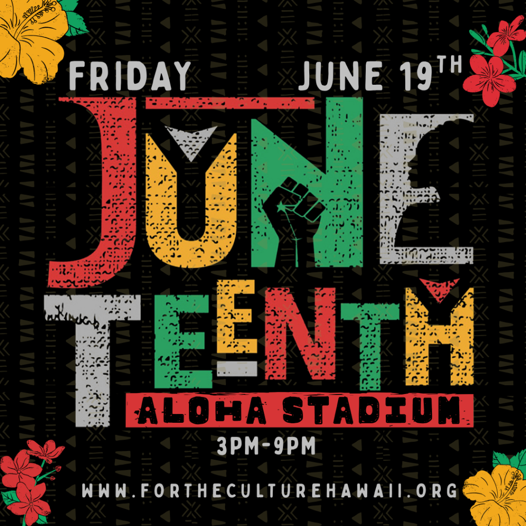 Juneteenth Event Poster