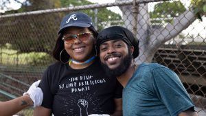 For the Culture Juneteenth photo of guests enjoying event